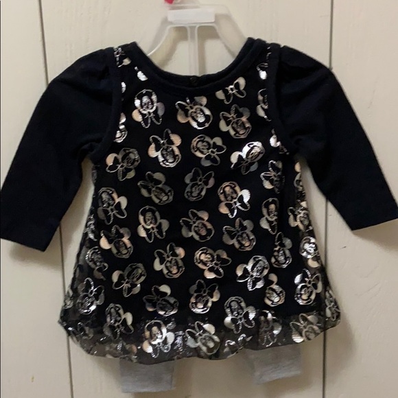 Disney Black and Silver Minnie Mouse Set - Picture 4 of 7